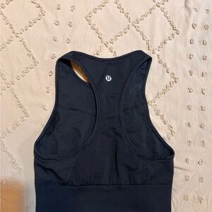 lululemon athletica Midnight Black Sports Bra